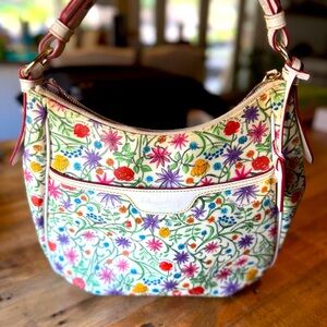 Dooney & Bourke floral shoulder purse